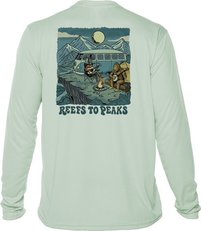 Campfire Jam UPF 50+ Long Sleeve Shirt | Reefs to Peaks