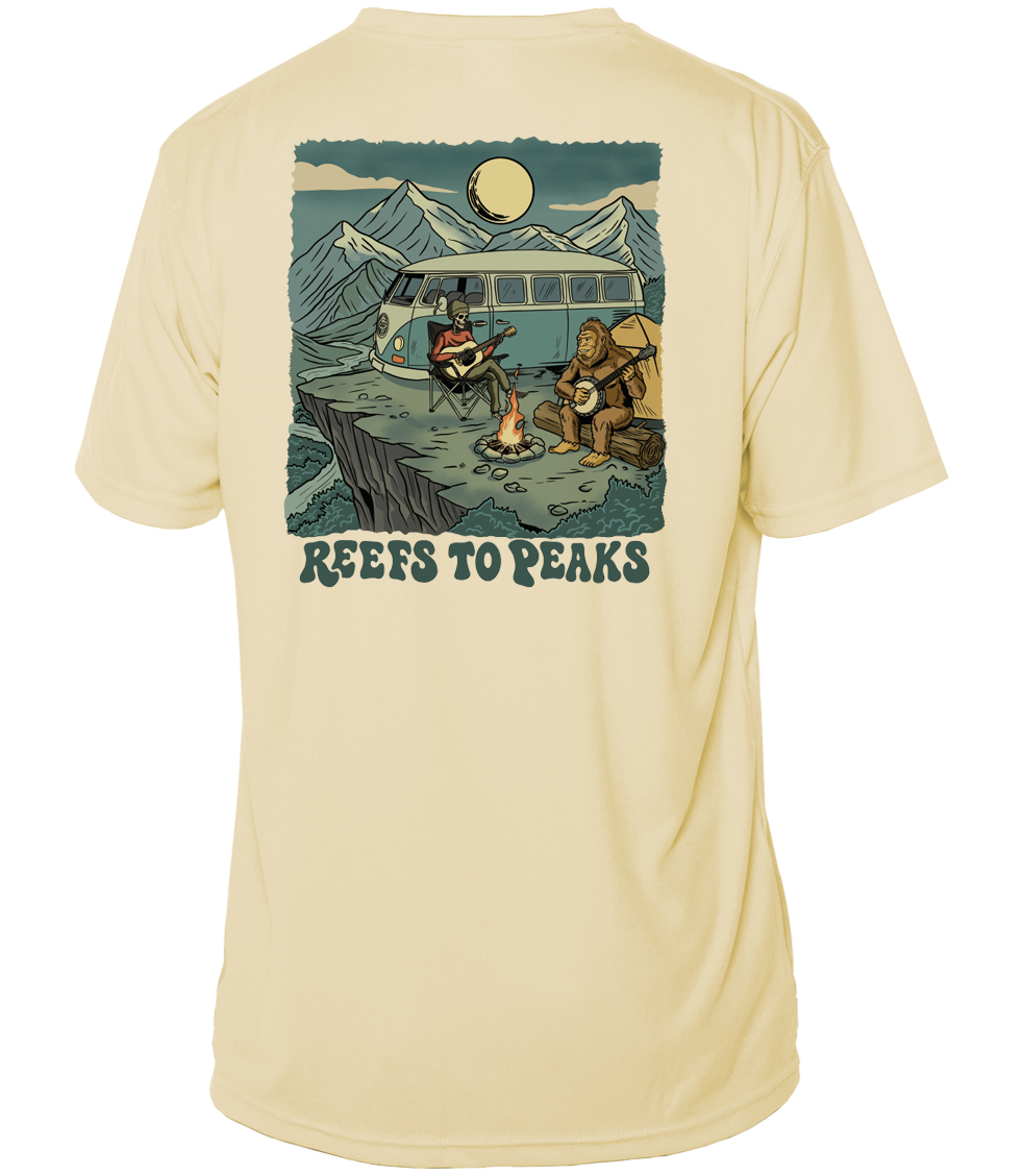 Campfire Jam UPF 50+ Short Sleeve Shirt | Reefs to Peaks