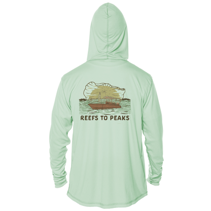 Golden Throw UPF 50+ Performance Hoodie | Reefs to Peaks
