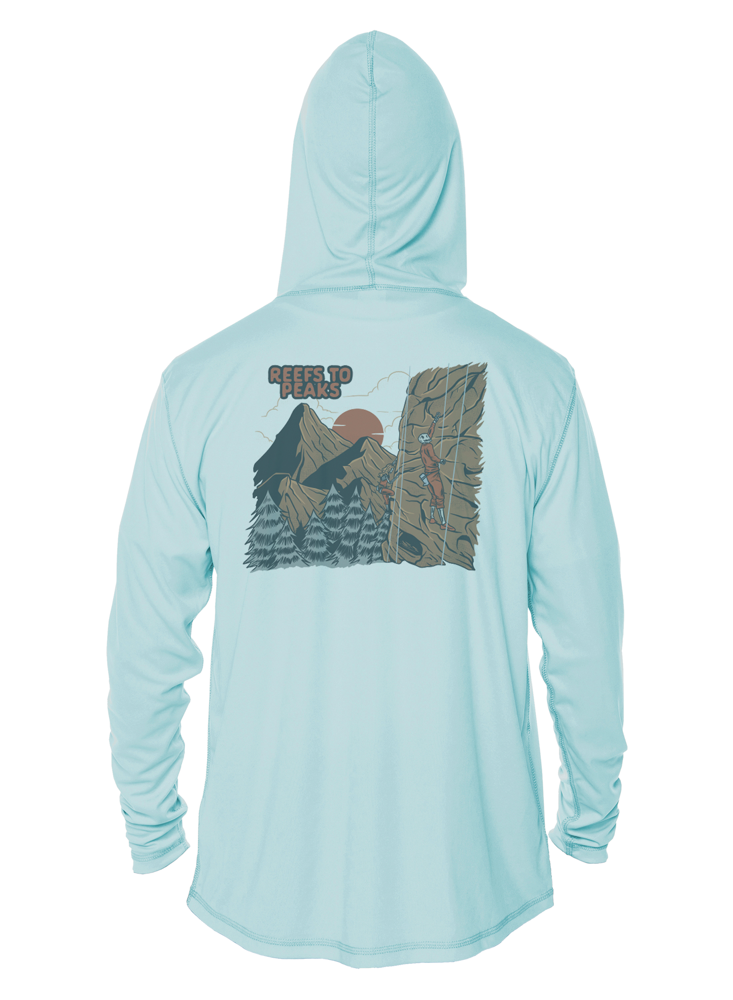 Vertical Ascent UPF 50+ Performance Hoodie | Reefs to Peaks
