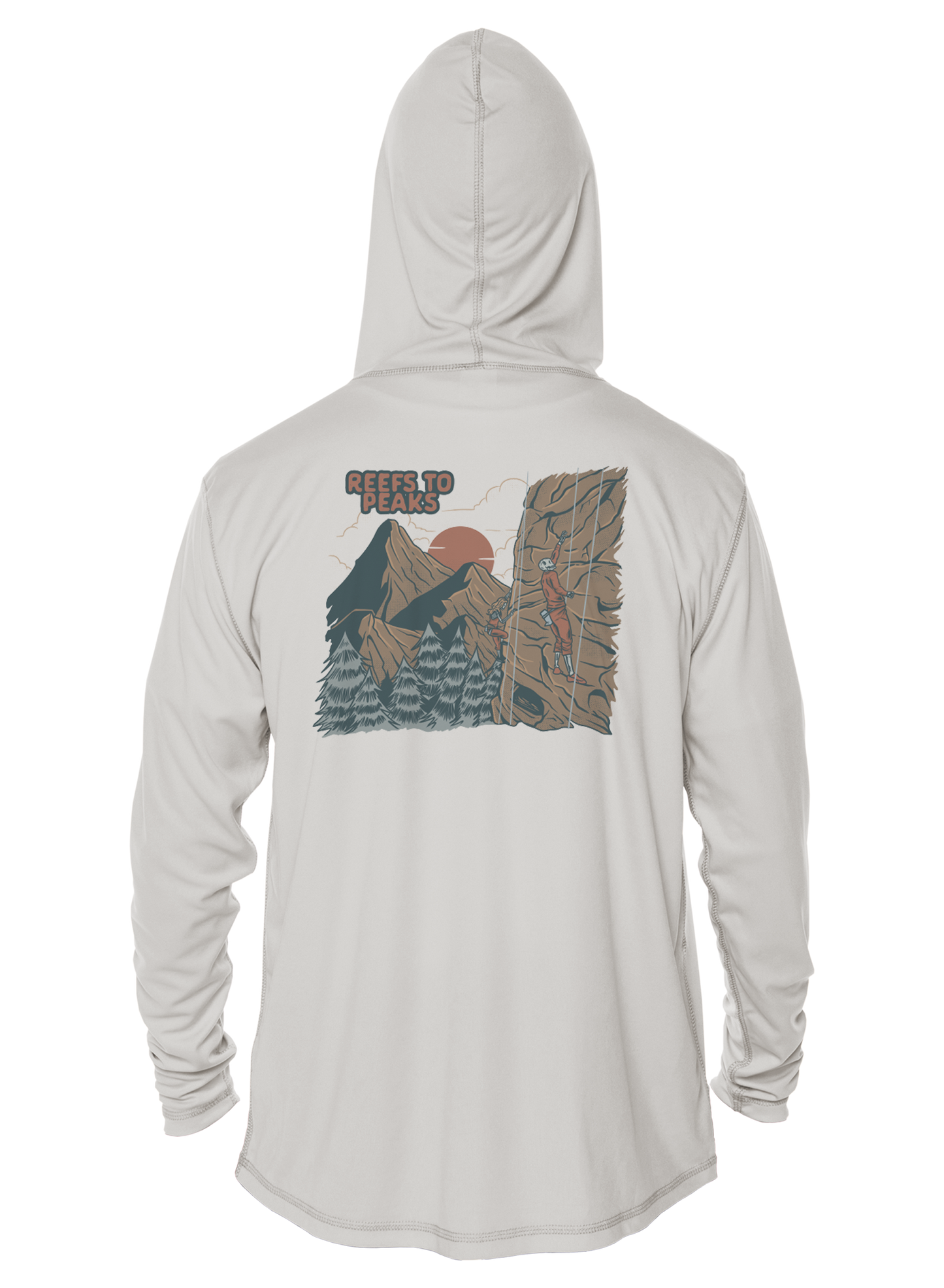Vertical Ascent UPF 50+ Performance Hoodie | Reefs to Peaks
