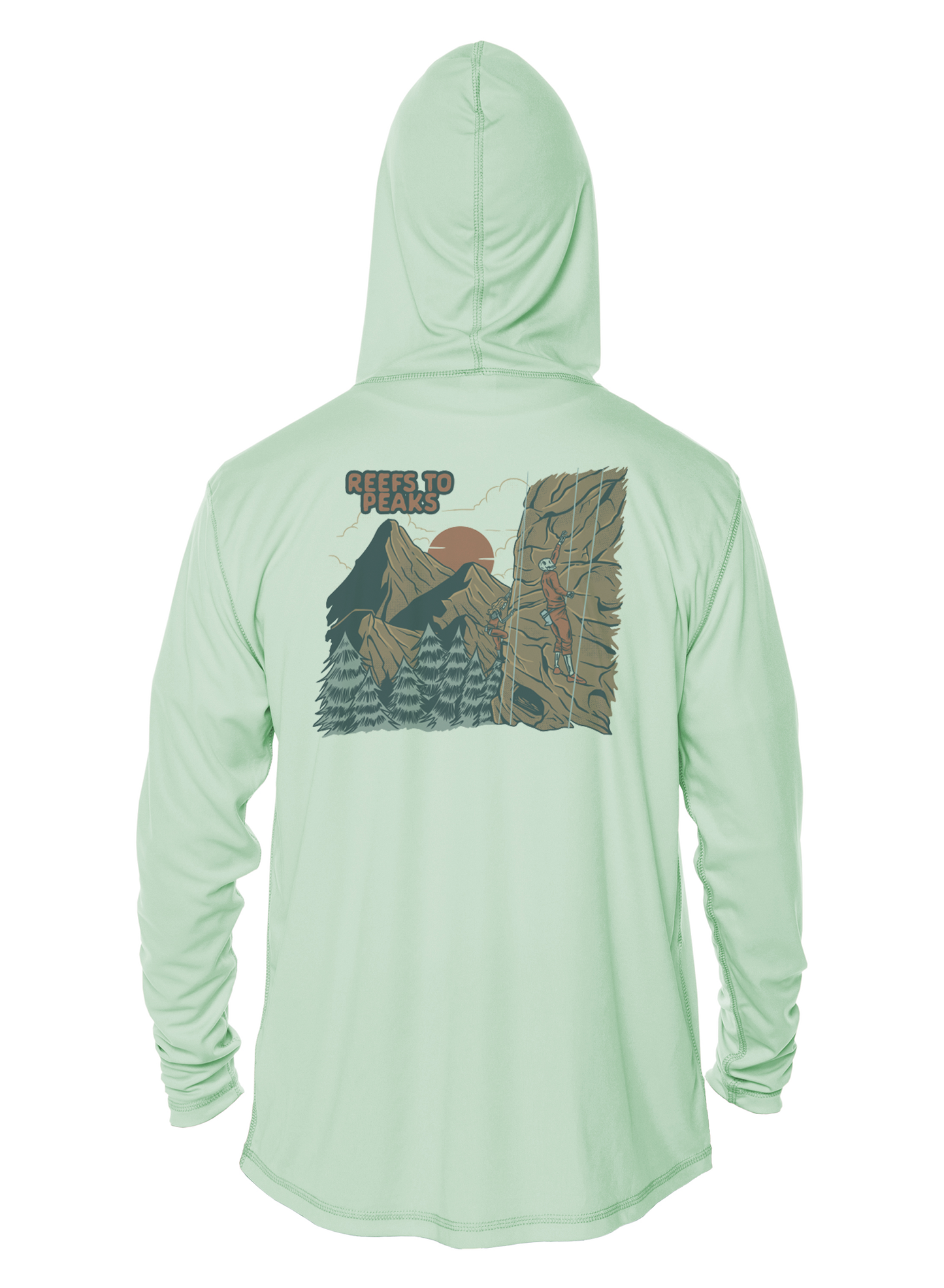 Vertical Ascent UPF 50+ Performance Hoodie | Reefs to Peaks