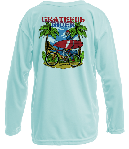 Coastal Cruiser UPF 50+ Youth Long Sleeve Shirt | Grateful Rider