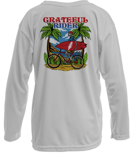 Coastal Cruiser UPF 50+ Youth Long Sleeve Shirt | Grateful Rider