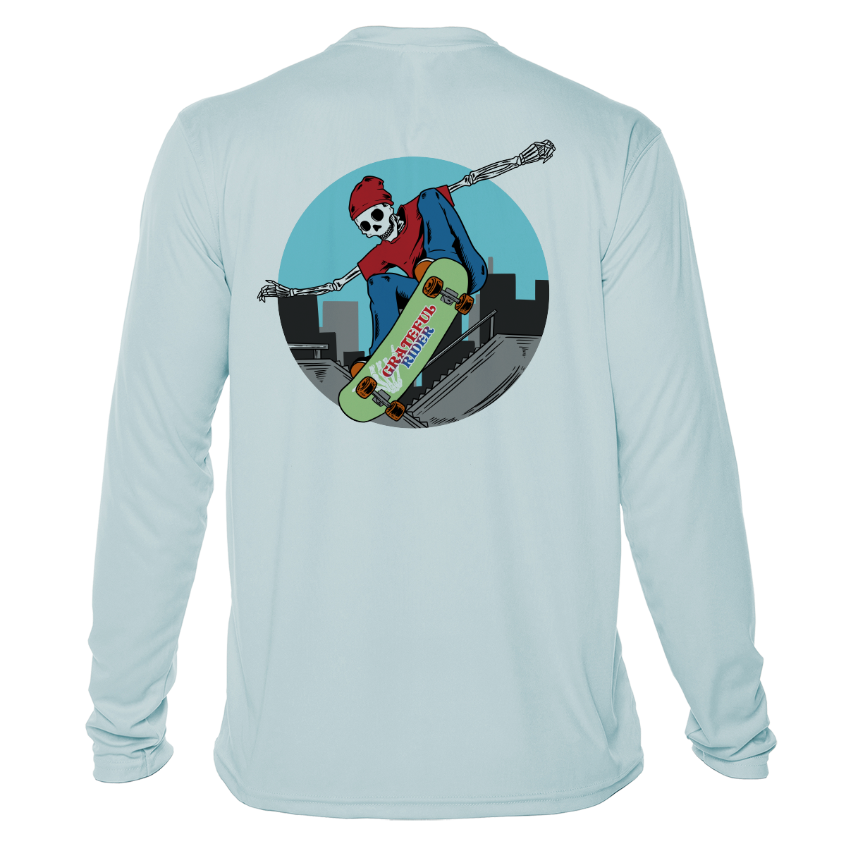 Concrete Jungle UPF 50+ Long Sleeve Shirt | Grateful Rider