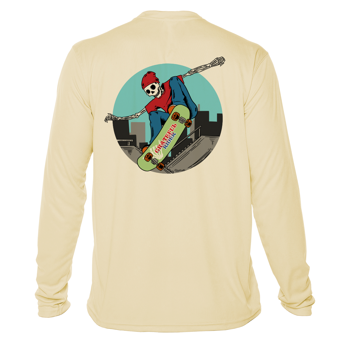 Concrete Jungle UPF 50+ Long Sleeve Shirt | Grateful Rider