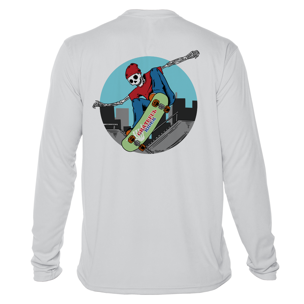 Concrete Jungle UPF 50+ Long Sleeve Shirt | Grateful Rider