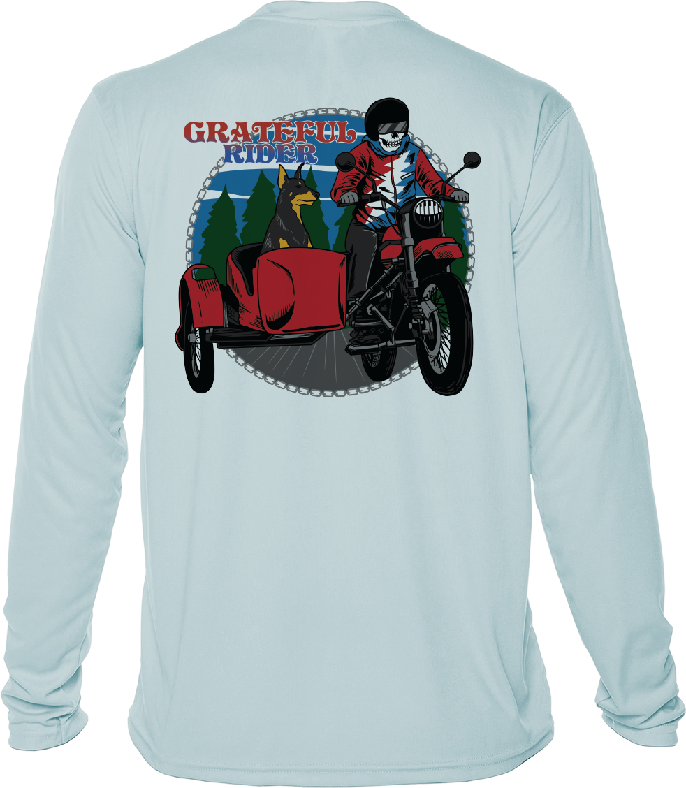 Copilot UPF 50+ Long Sleeve Shirt | Grateful Rider