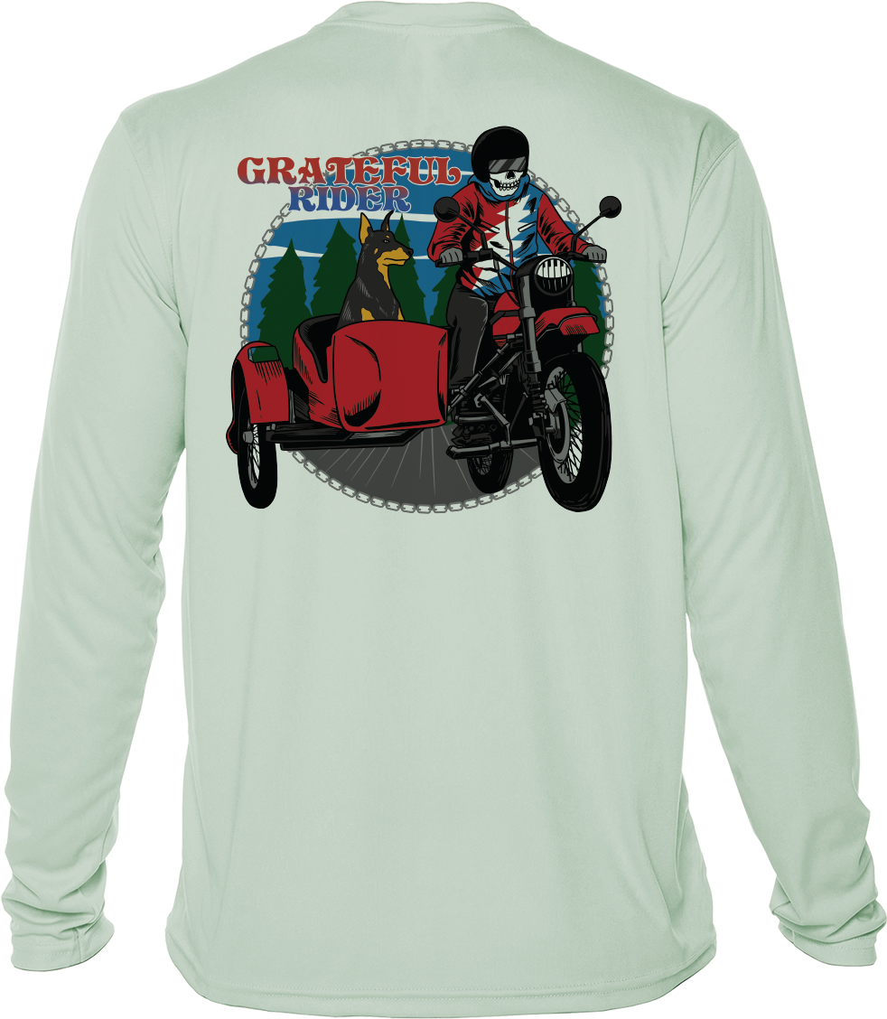 Copilot UPF 50+ Long Sleeve Shirt | Grateful Rider