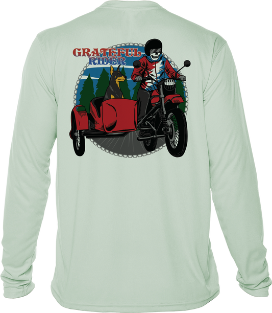 Copilot UPF 50+ Long Sleeve Shirt | Grateful Rider