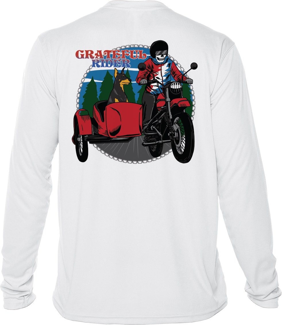 Copilot UPF 50+ Long Sleeve Shirt | Grateful Rider