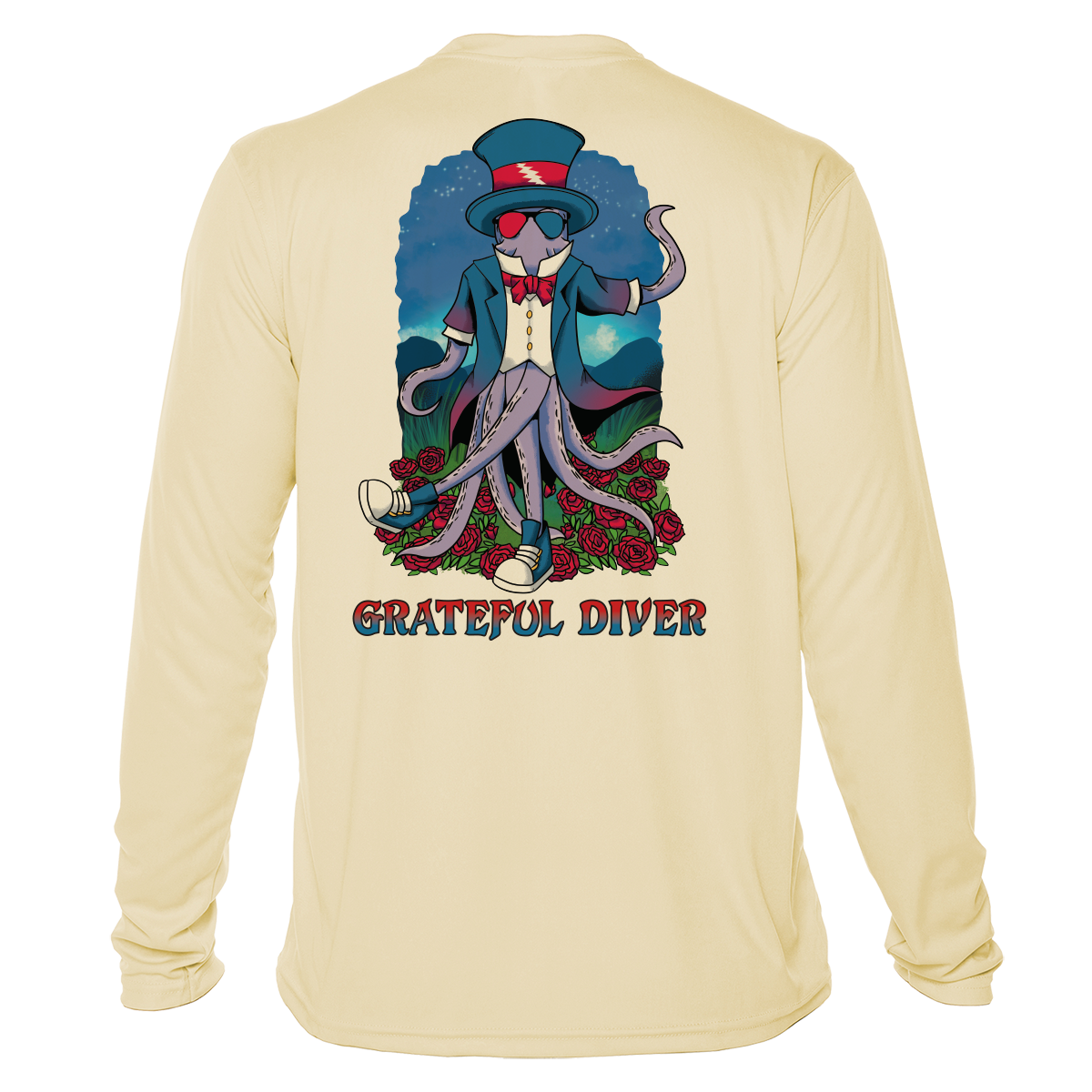 Grateful Diver Dancing Sam UV Shirt