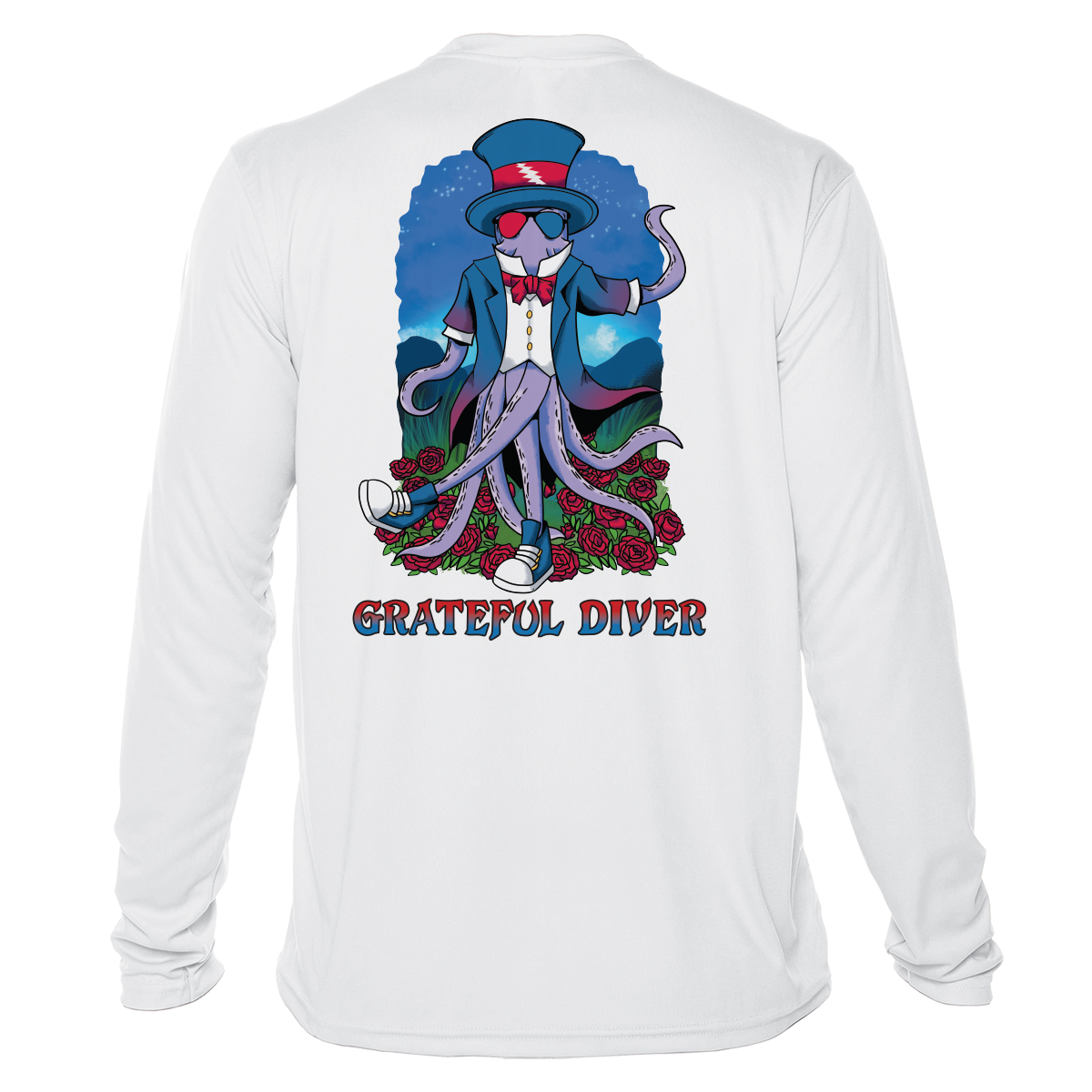 Grateful Diver Dancing Sam UV Shirt