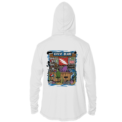 Dive Bar UPF 50+ Performance Hoodie | Grateful Diver