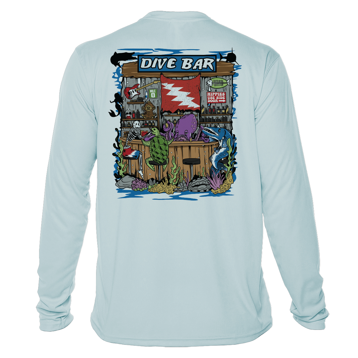 Grateful Diver Dive Bar UV Shirt