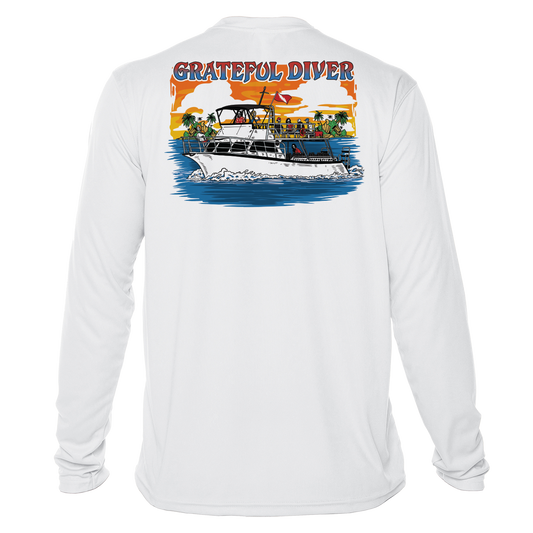 Grateful Diver Dive Boat UV Shirt