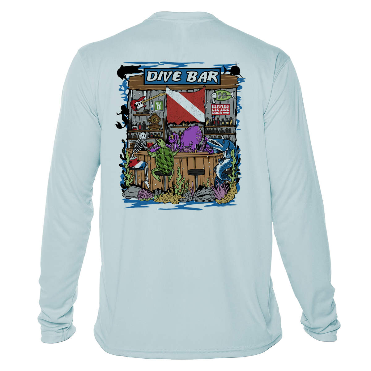 Grateful Diver Dive Bar UV Shirt