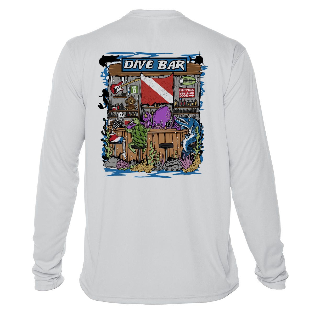 Grateful Diver Dive Bar UV Shirt