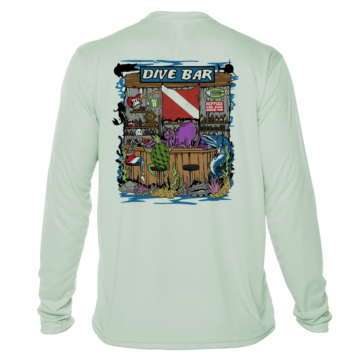 Grateful Diver Dive Bar UV Shirt