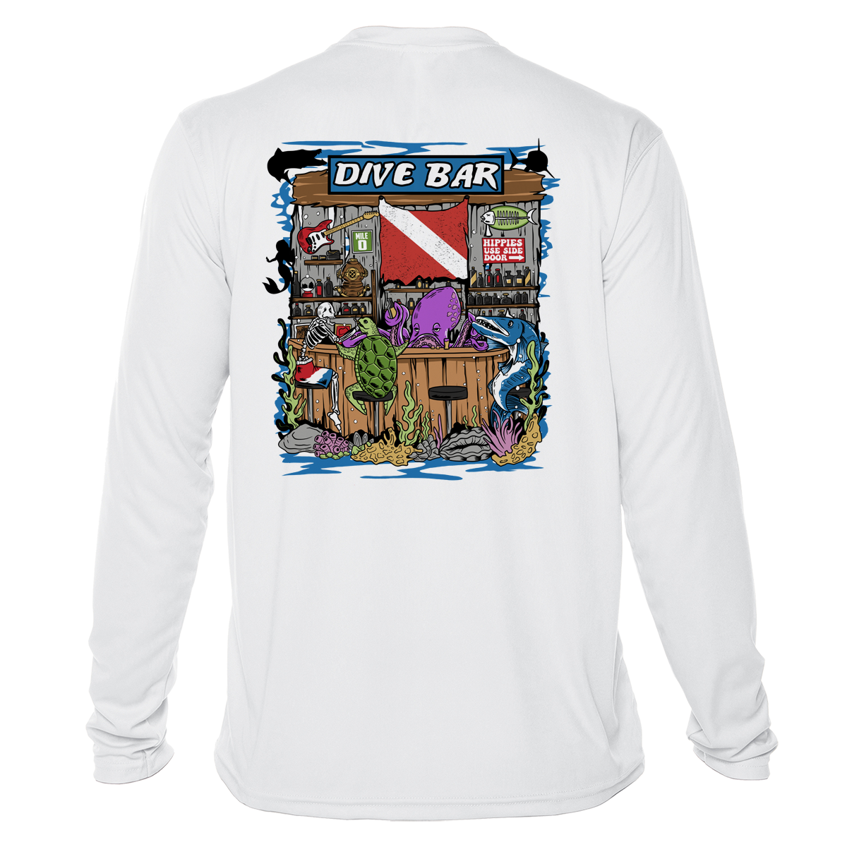 Grateful Diver Dive Bar UV Shirt