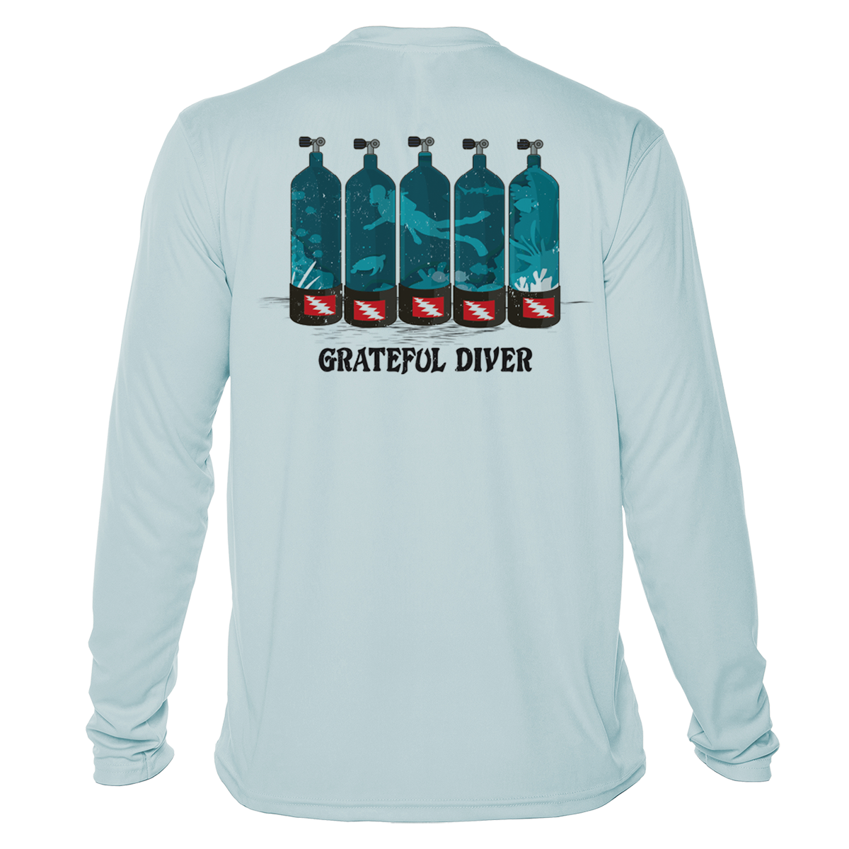 Tank Row UPF 50+ Long Sleeve Shirt | Grateful Diver