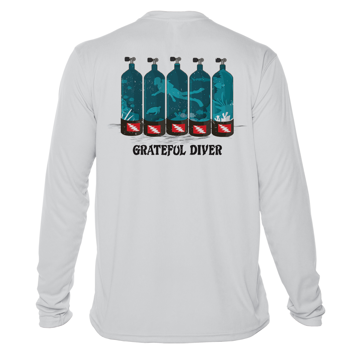 Tank Row UPF 50+ Long Sleeve Shirt | Grateful Diver