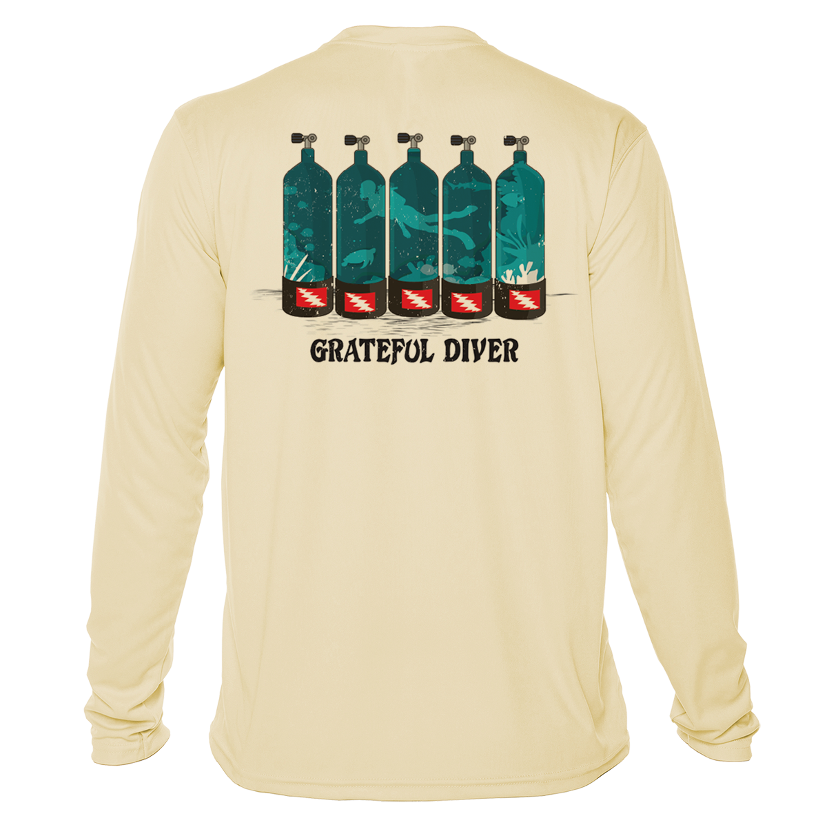 Tank Row UPF 50+ Long Sleeve Shirt | Grateful Diver