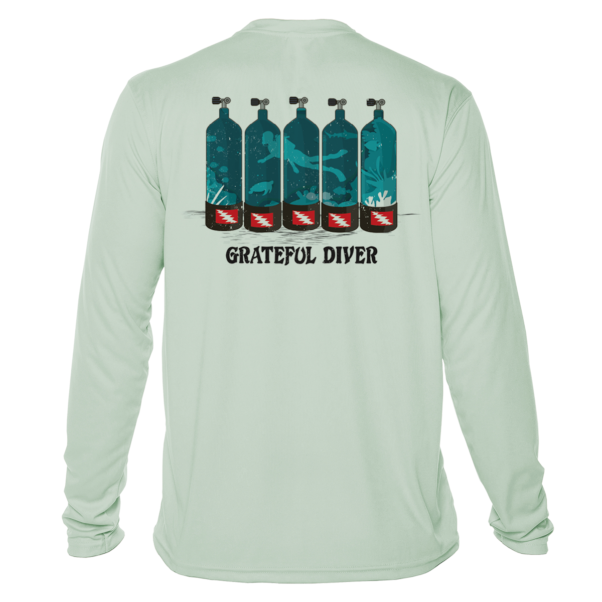 Tank Row UPF 50+ Long Sleeve Shirt | Grateful Diver