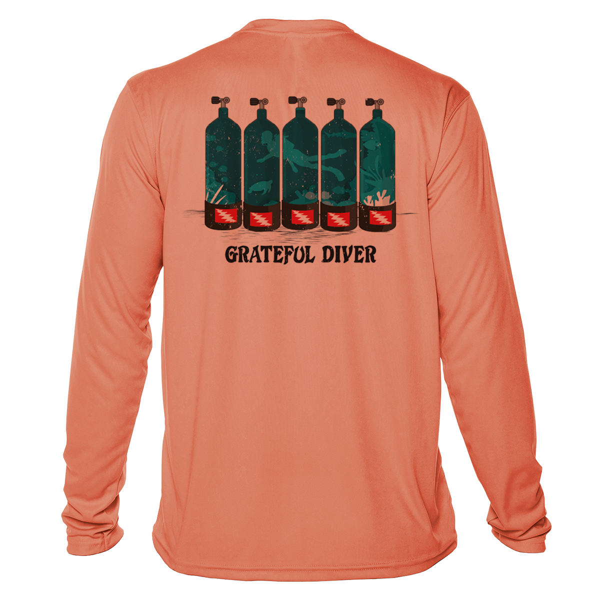 Tank Row UPF 50+ Long Sleeve Shirt | Grateful Diver