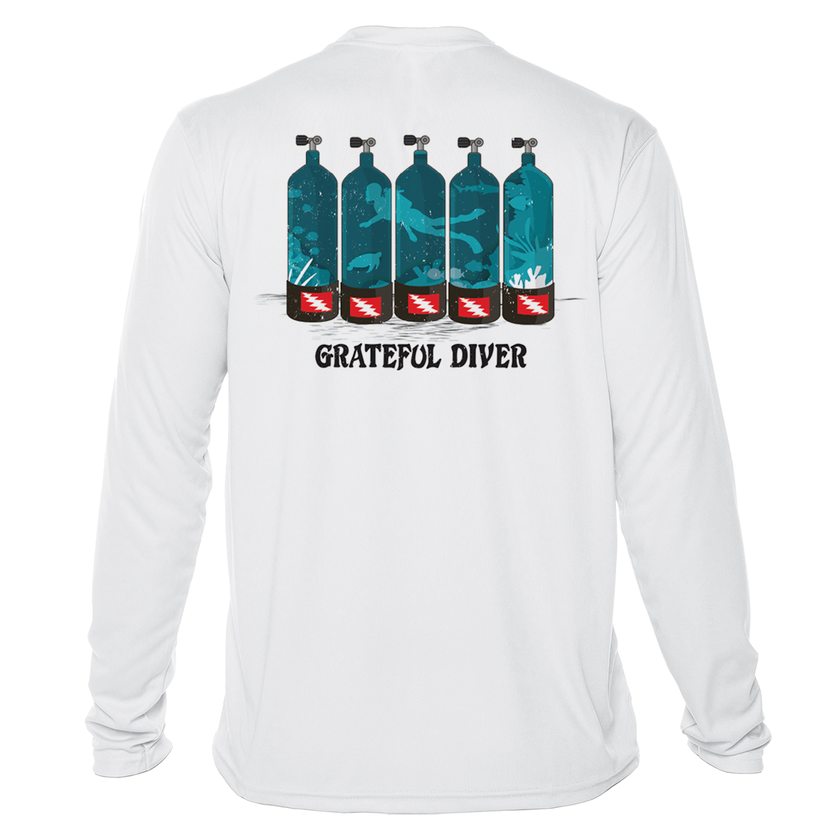 Tank Row UPF 50+ Long Sleeve Shirt | Grateful Diver