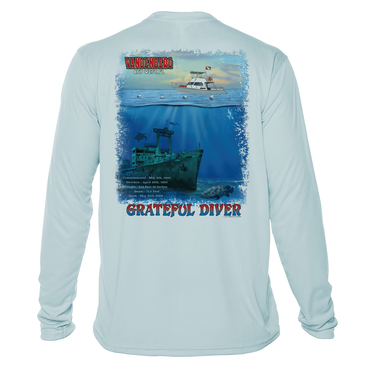 Grateful Diver Vandenberg UV Shirt