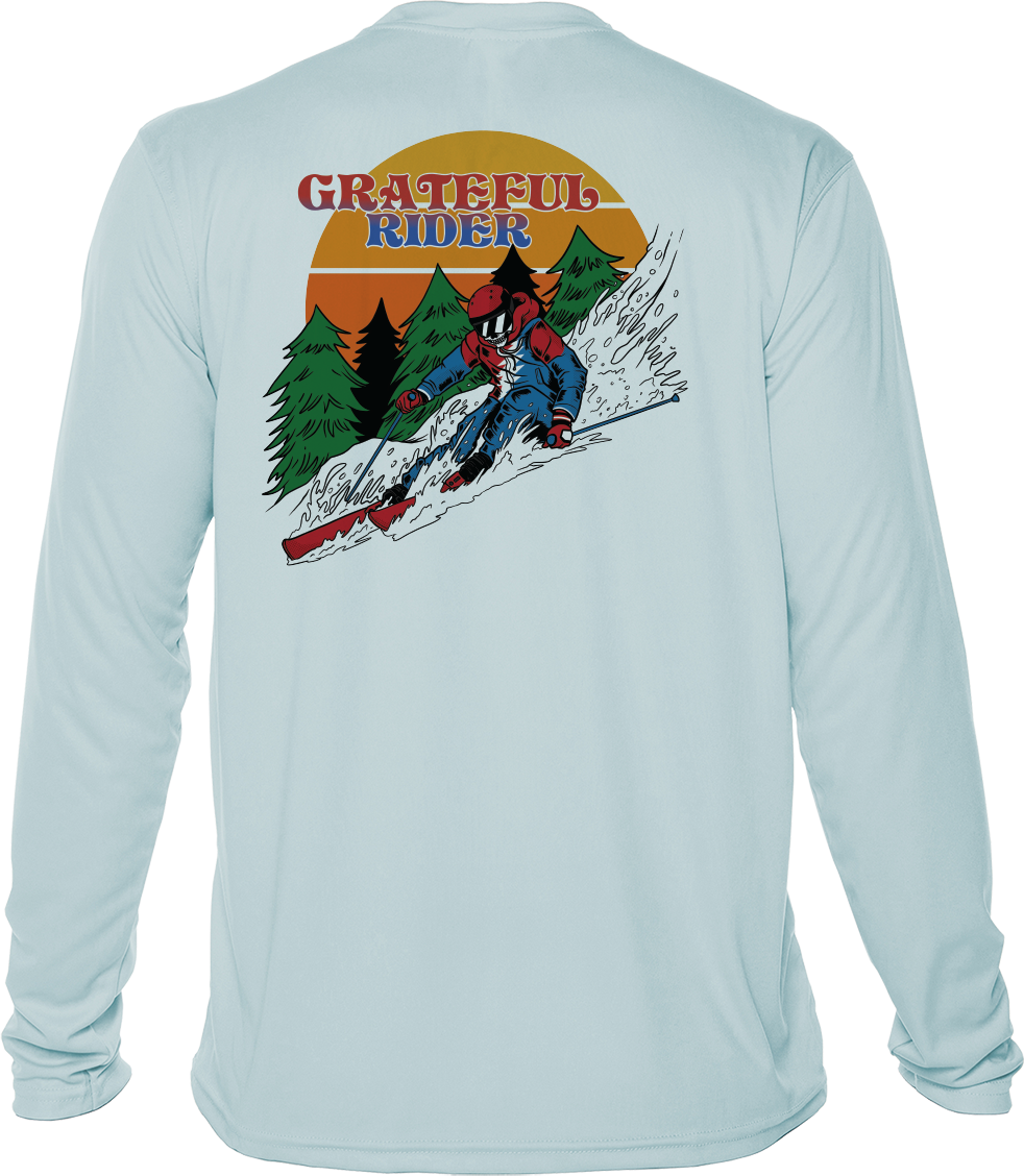 Downhill Drift UPF 50+ Long Sleeve | Grateful Rider