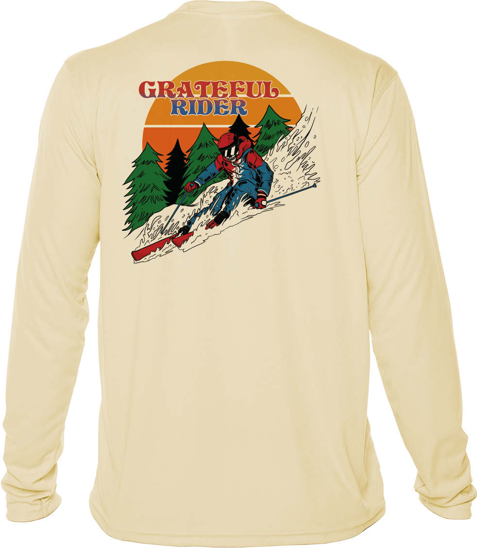 Downhill Drift UPF 50+ Long Sleeve | Grateful Rider