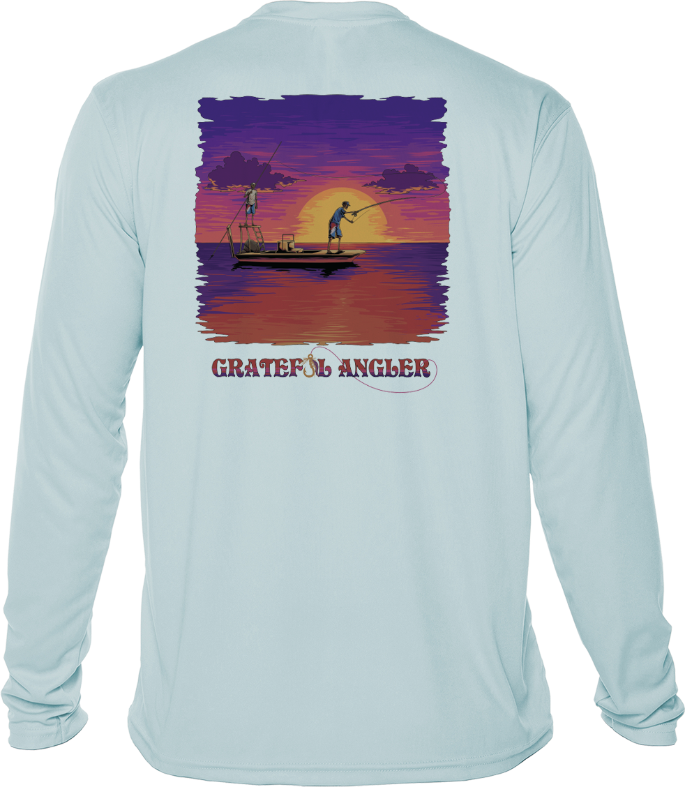 Evening Flats UPF 50+ Long Sleeve Shirt | Grateful Angler
