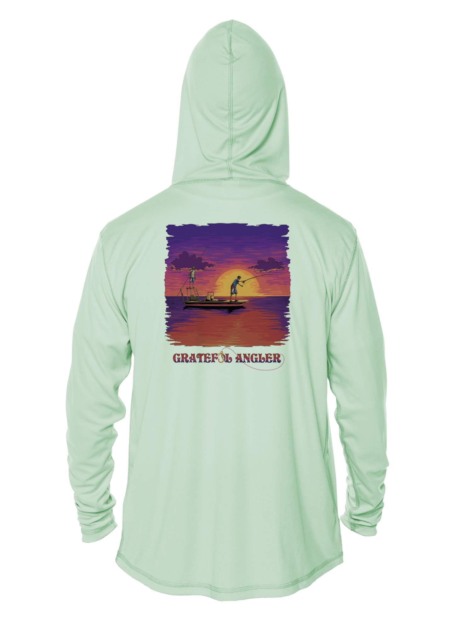 Evening Flats UPF 50+ Performance Hoodie | Grateful Angler