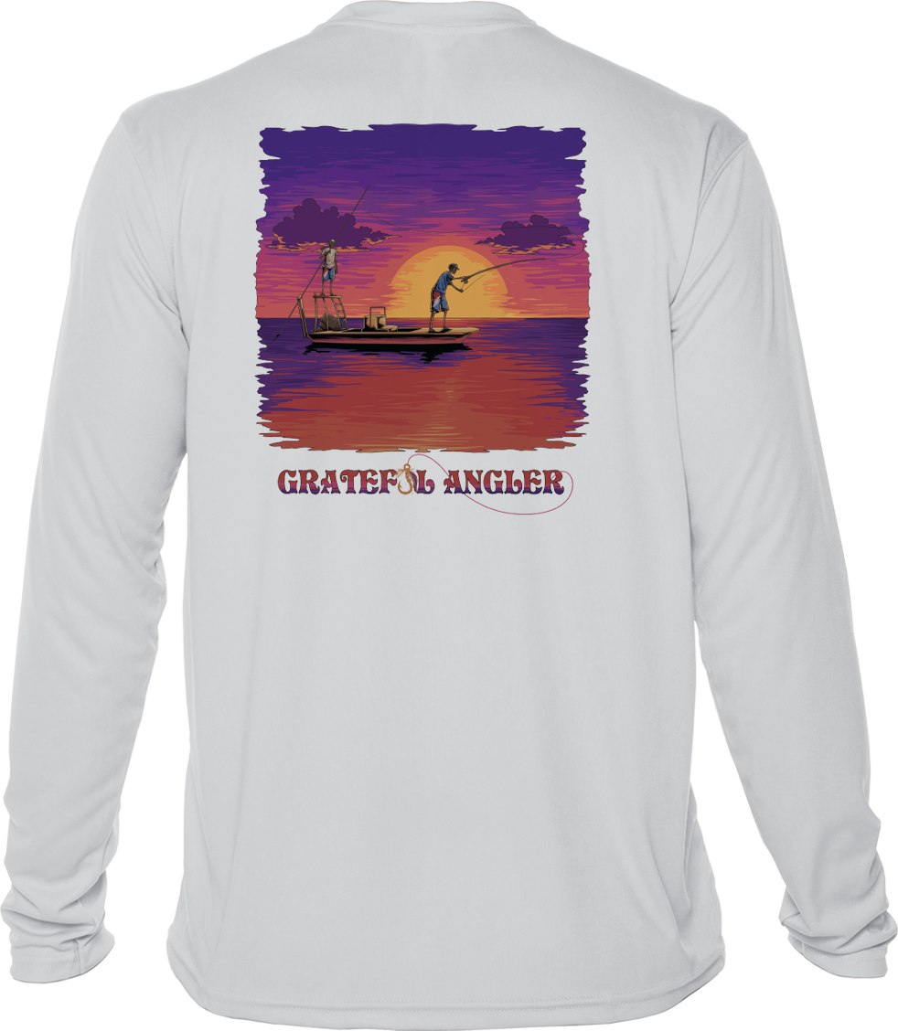 Evening Flats UPF 50+ Long Sleeve Shirt | Grateful Angler