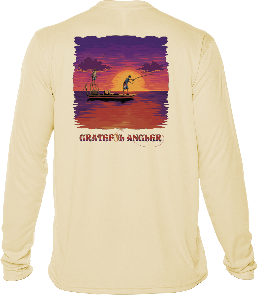 Evening Flats UPF 50+ Long Sleeve Shirt | Grateful Angler