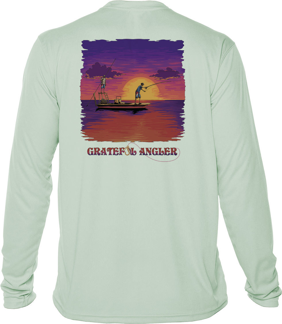 Evening Flats UPF 50+ Long Sleeve Shirt | Grateful Angler