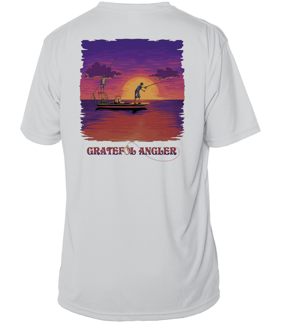 Evening Flats UPF 50+ Short Sleeve Shirt | Grateful Angler