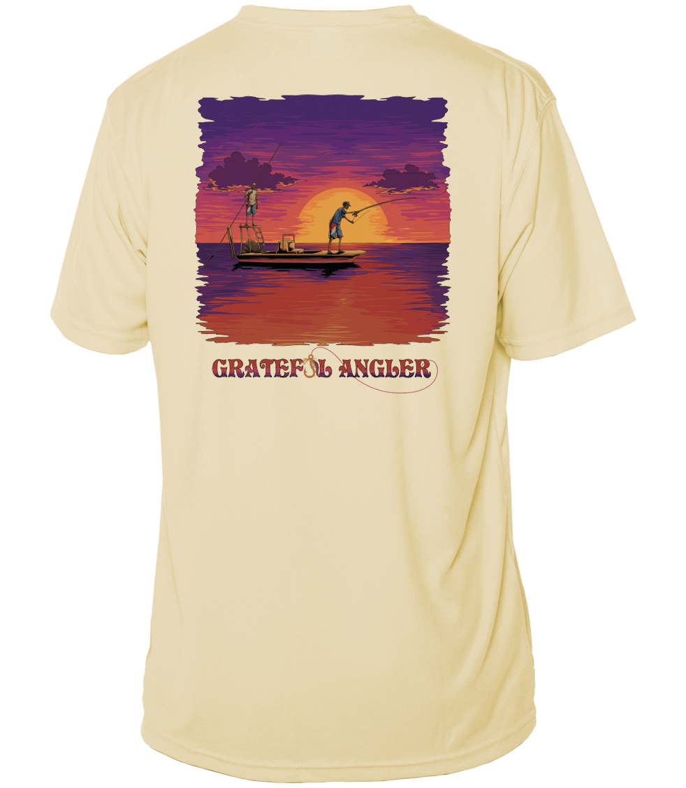 Evening Flats UPF 50+ Short Sleeve Shirt | Grateful Angler