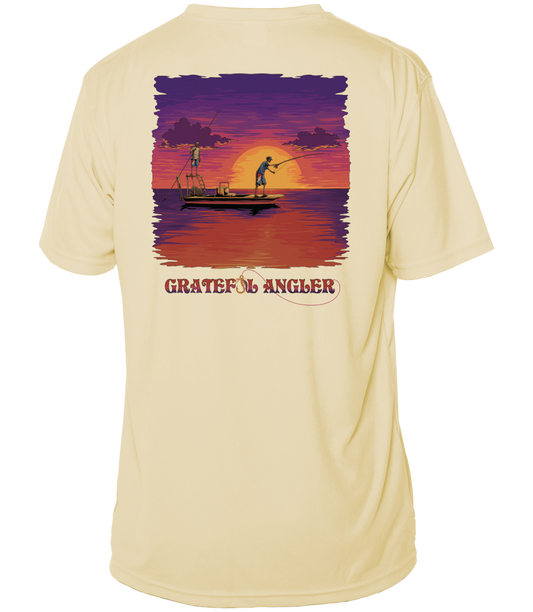 Evening Flats UPF 50+ Short Sleeve Shirt | Grateful Angler