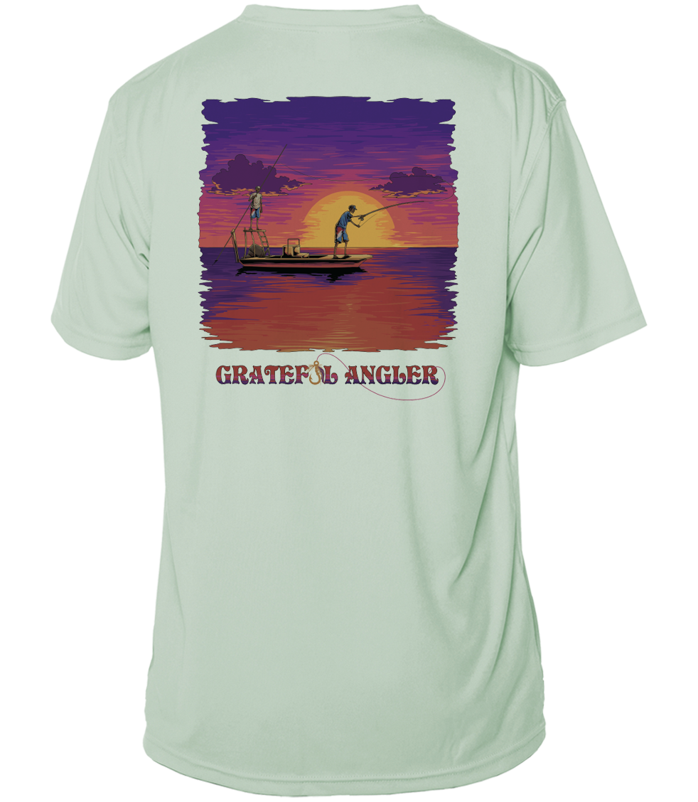 Evening Flats UPF 50+ Short Sleeve Shirt | Grateful Angler