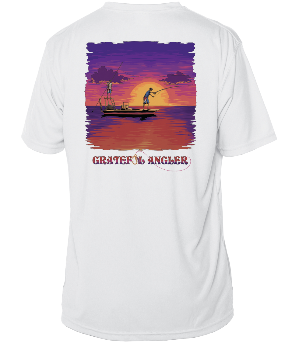 Evening Flats UPF 50+ Short Sleeve Shirt | Grateful Angler