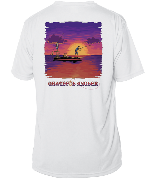 Evening Flats UPF 50+ Short Sleeve Shirt | Grateful Angler
