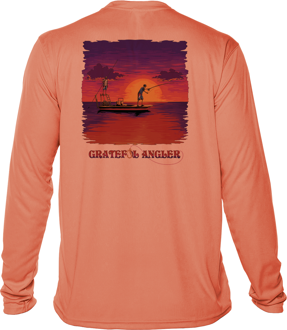 Evening Flats UPF 50+ Long Sleeve Shirt | Grateful Angler