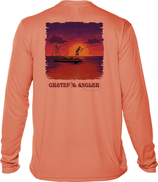 Evening Flats UPF 50+ Long Sleeve Shirt | Grateful Angler