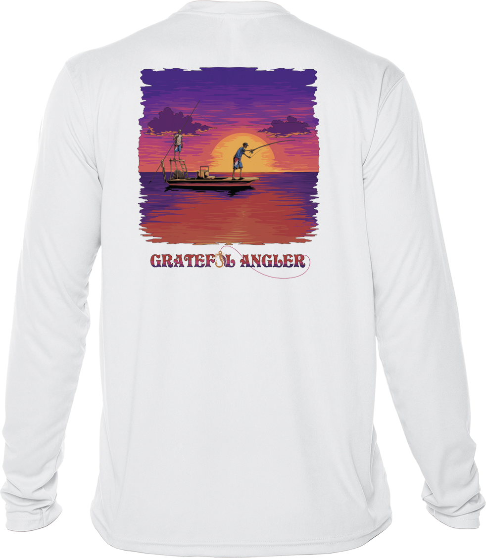 Evening Flats UPF 50+ Long Sleeve Shirt | Grateful Angler