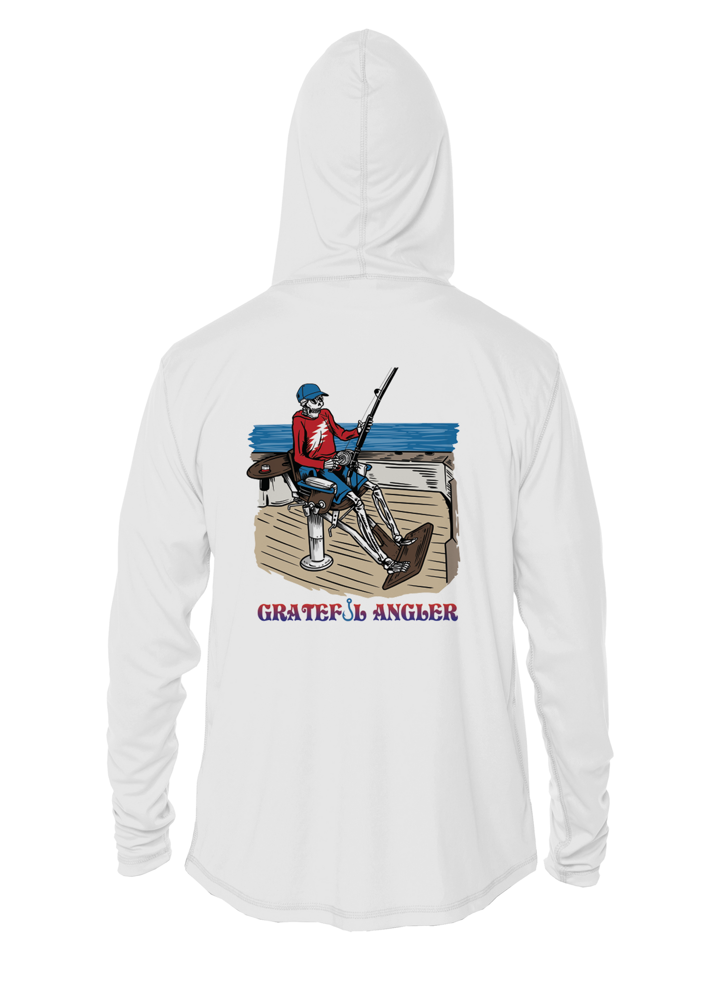 Fighting Chair UPF 50+ Performance Hoodie | Grateful Angler