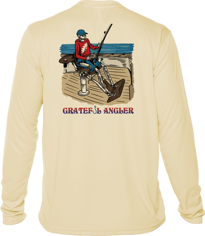 Fighting Chair UPF 50+ Long Sleeve Shirt | Grateful Angler