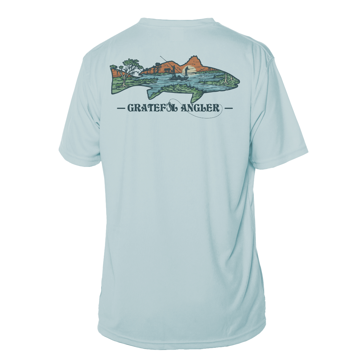 Grateful Angler Lowcountry Redfish Short Sleeve UV Shirt